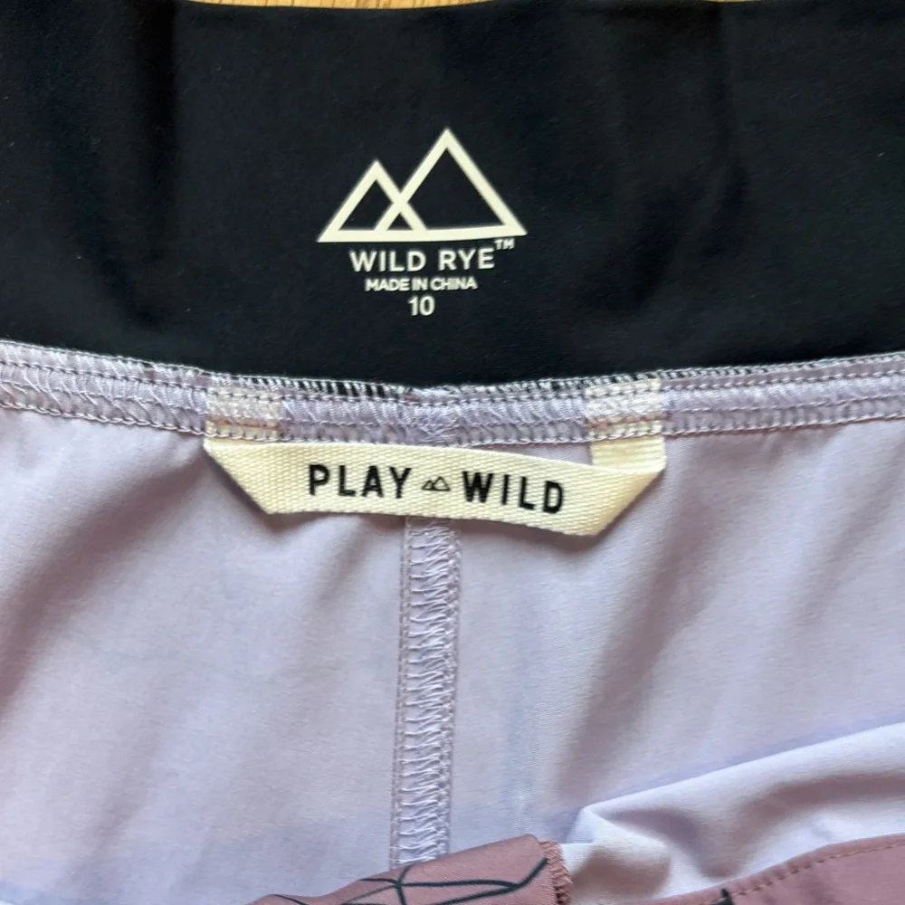Wild Rye Women's Mauve Mountain Bike Shorts Size 10 - Picture 4 of 8